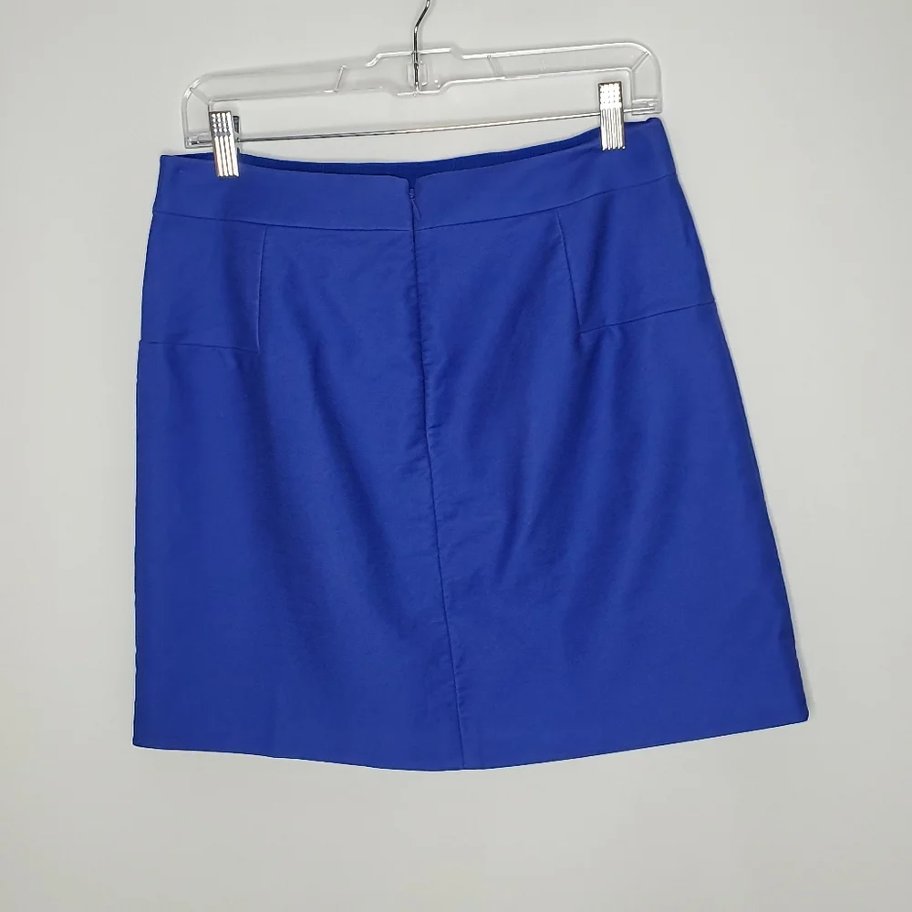 J. CREW Blue Skirt with Stretch